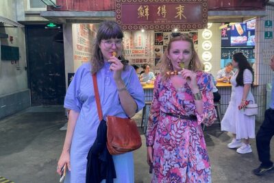 4-Hr Shanghai Tour: Food, Culture, Sightseeing, Cycling, Ferry - Huangpu River ferry: a nostalgic ride with a skyline under construction