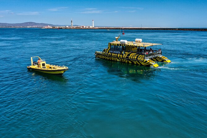 Boat trip from Faro to Ilha Deserta by Ferry - Small Group Feel and Service Style