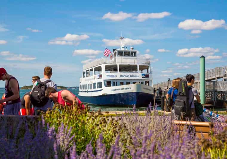Boston Harbor Islands Ferry - Long Wharf to the islands: how the ferry day actually runs