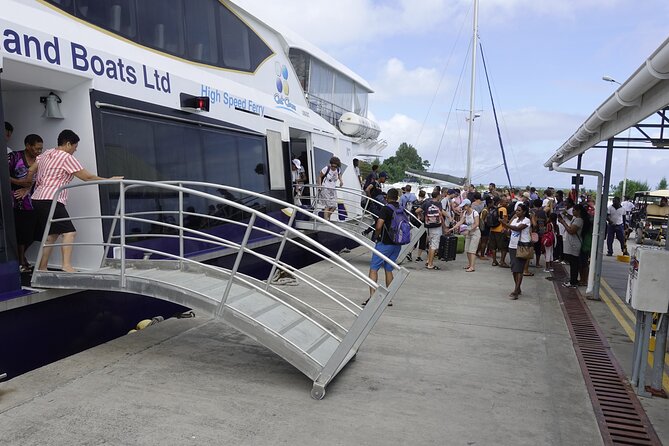 Cat Cocos: Praslin Island to Mahe Island Fast Ferry - Where You Catch It: Praslin Ferry Harbour to the Victoria Berth