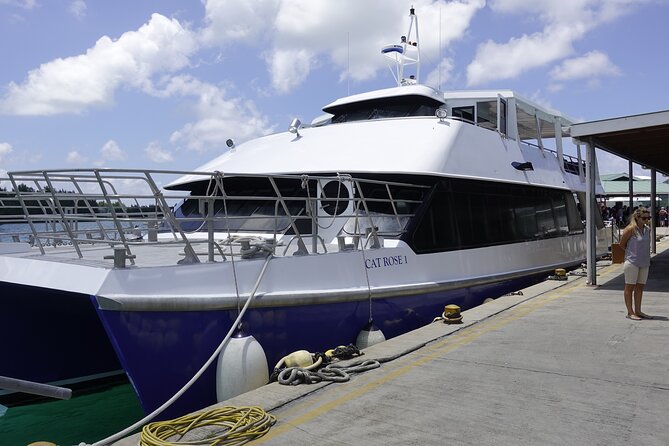 Cat Rose: Praslin Island / La Digue Island Fast Ferry - The smooth side of check-in: what usually goes right