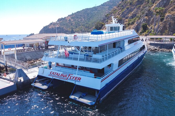 Catalina Island Ferry Avalon to Newport Beach - Onboard comfort: restroom access and air-conditioned peace