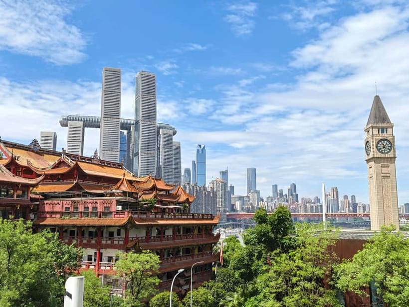 Chongqing: Trendy Spots, Cableway & Ferry Private Tour - Starting in Yuzhong District: how the day stays efficient