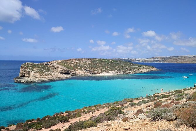 Comino Islands Private Boat Tour Ebsons Ferry - Blue Lagoon: 45 minutes of shallow, swim-friendly water