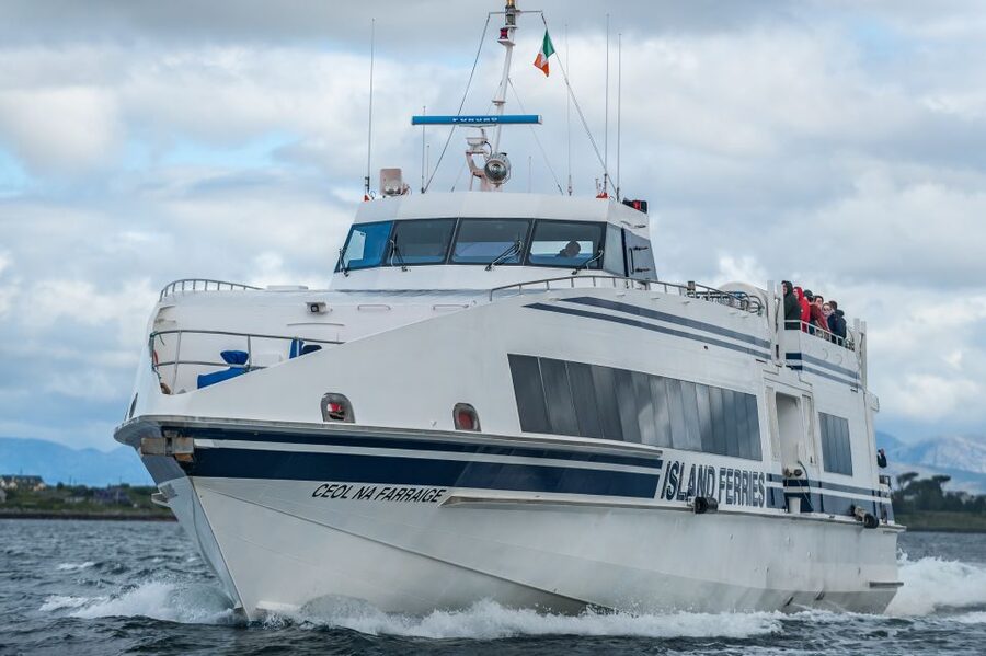 Connemara/Galway: Inis Meáin Return Ferry Transfer - First Island Views: Winding Roads, Wildflowers, and a North Shore Pause