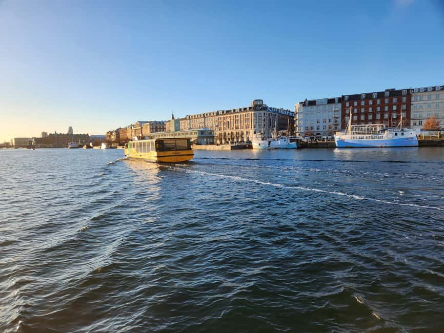 Copenhagen Combo: Walking Tour, Harbor Ferry & Royal Guards - Amalienborg finale: the royal ceremony moment, timed with breathing room