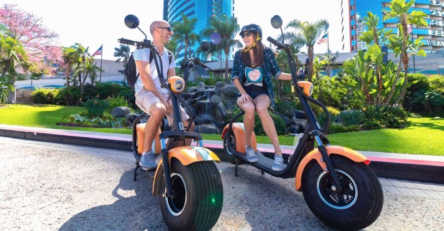 Coronado: GPS-Guided Scooter Tour & Round-Trip Ferry - A GPS Scooter + Ferry Route That Makes Coronado Easy