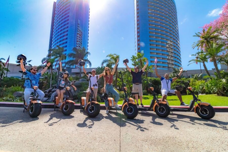 Coronado: GPS-Guided Scooter Tour & Round-Trip Ferry - The Beach Drive: Where the Route Feels Like a Vacation