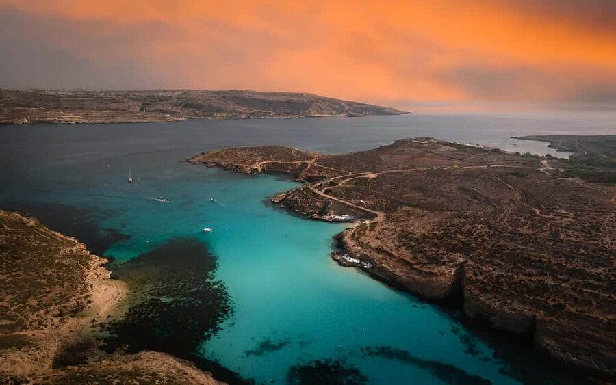 Evening Catamaran Ferry Cruise To The Blue Lagoon - The Return Cruise: Moonlight Malta From the Water