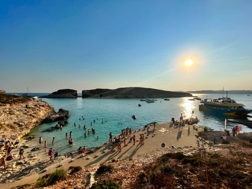 Evening Catamaran Ferry Cruise To The Blue Lagoon - Comino Island and Lagoon Time: What “Leisure” Looks Like in Real Life