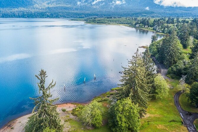 Explore Olympic National Park from Seattle through Van /Ferry - Lake Crescent: the quick glacier-history moment