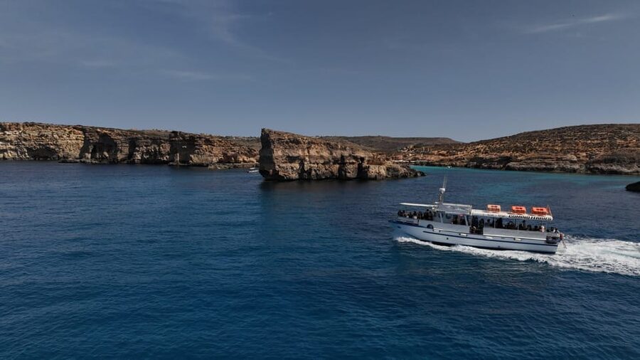 Ferry service to Blue Lagoon (opt. stop in Gozo)& Caves trip - How often it runs and why that matters for your day plan