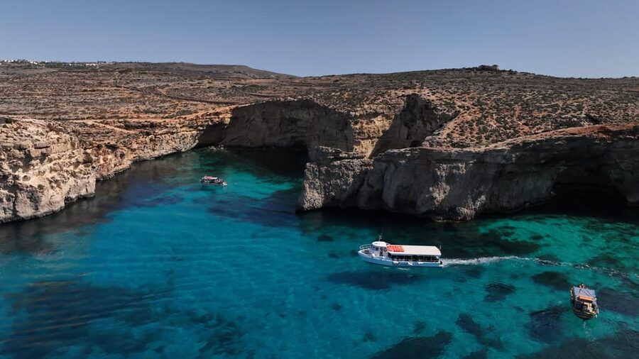 Ferry service to Blue Lagoon (opt. stop in Gozo)& Caves trip - Optional Gozo stop: when you should say yes