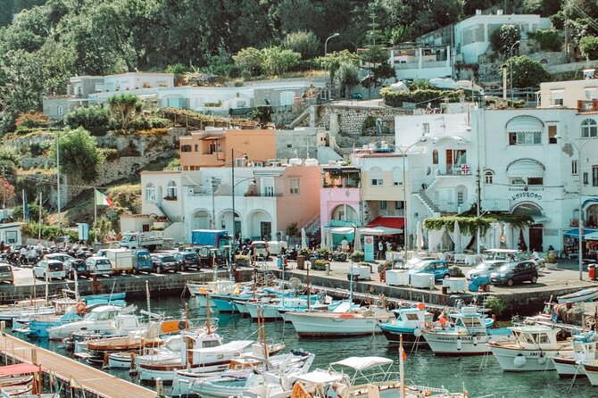 Ferry Transfers Between Naples and Capri - Capri arrival at Marina Grande: start exploring fast