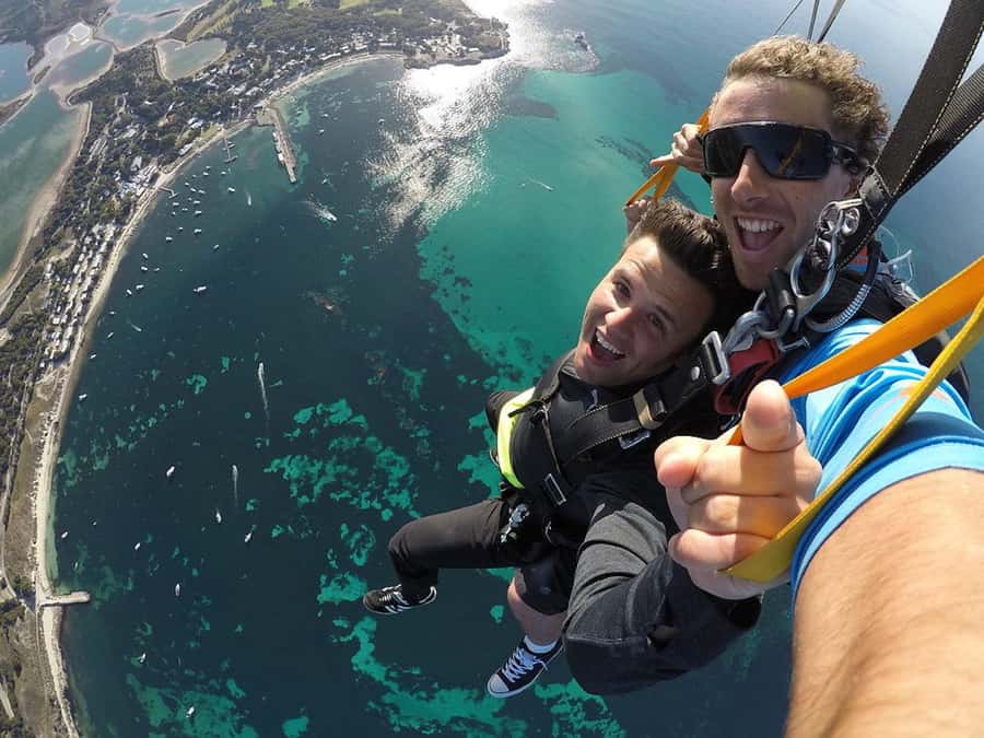 Fremantle: Rottnest Island Skydive and Ferry Package - Ferry to Rottnest and the Walk to Rottnest Airfield