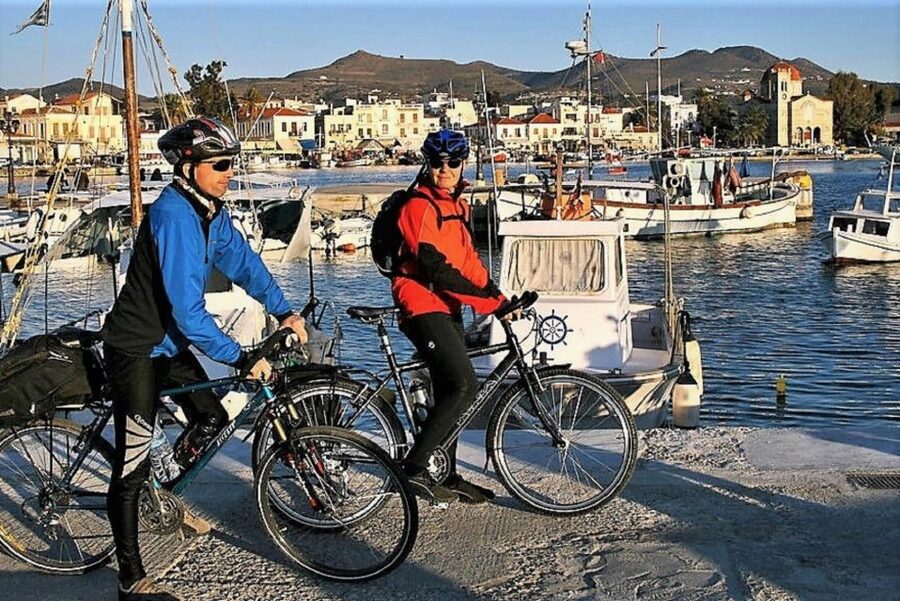 From Athens: Aegina Island E-Bike Tour with Ferry Tickets - Sanctuary of Aphaia: Greek Architecture With Real Atmosphere