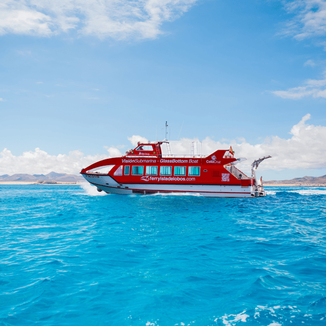 From Caleta de Fuste: Return Bus and Ferry to Lobos Island - The 15-minute ferry to Lobos Island