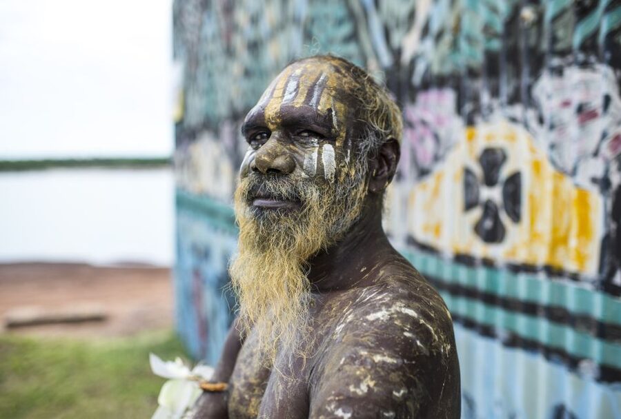 From Darwin: Tiwi By Design Tour by Ferry - Welcome to Wurrumiyanga: Smoking Ceremony, Morning Tea, and Real Community Time