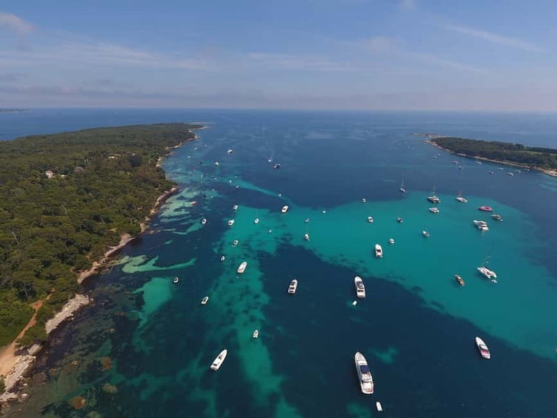 From Mandelieu: St. Marguerite Island Roundtrip Ferry Ride - On the water with Riviera Lines: what the ferry trip feels like