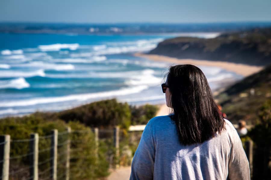 From Melbourne: Bay Sightseeing and Ferry Ride with Lunch - Arthurs Seat Lookout (Murrays Lookout): the best reward for your effort