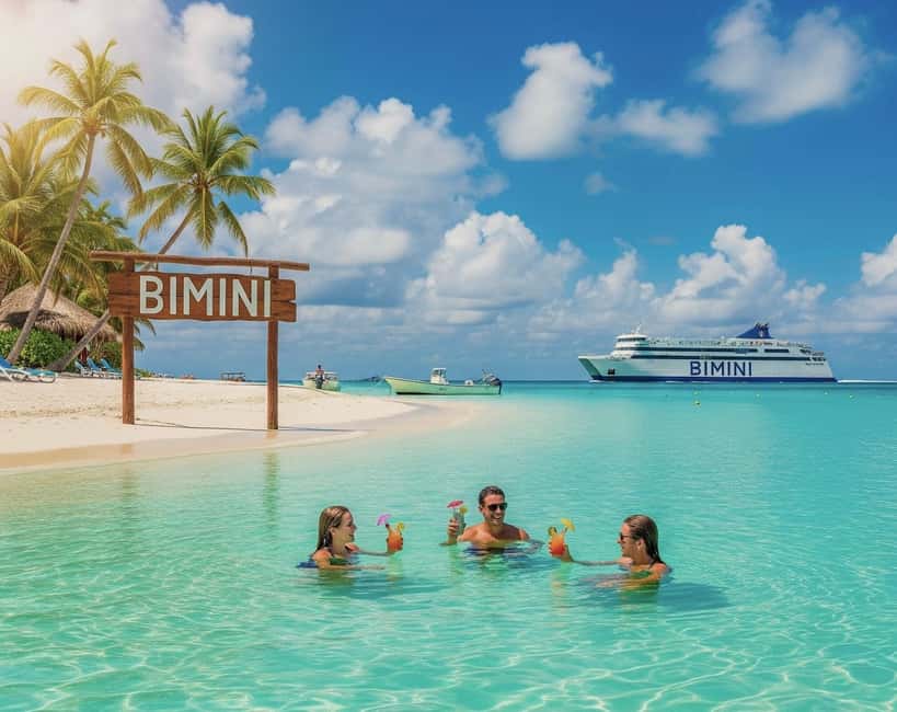 From Miami: Bimini or Grand Bahama Day Trip by Ferry - The Timing You’ll Feel in Your Bones (Check-in to Return)