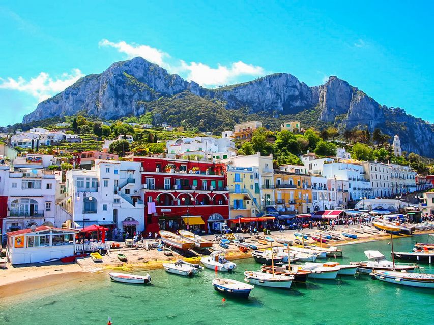From Naples: Capri Guided Tour with Ferry Tickets & Minibus - Walking Routes: Via Camerelle, Via Tregare, and the Village Feel