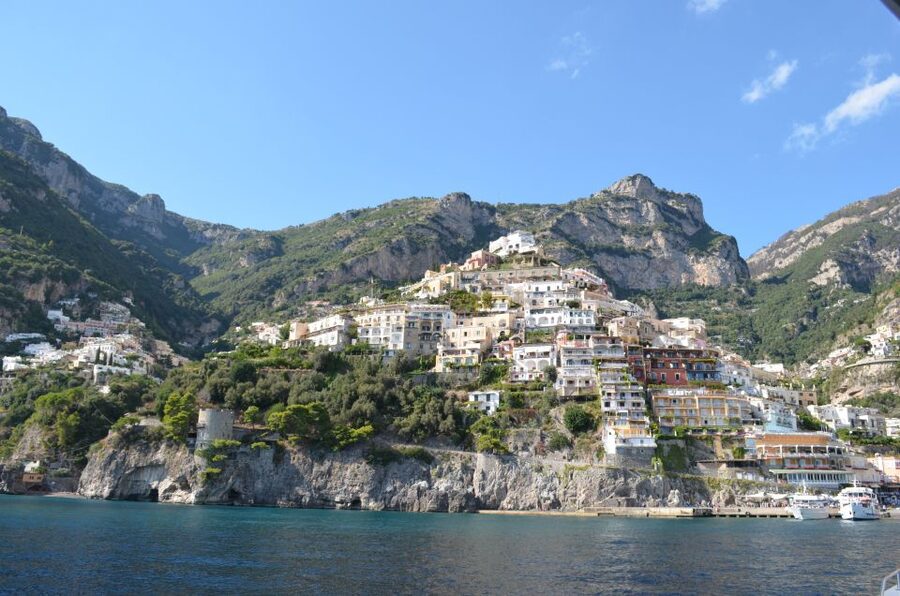From Naples: Ferry to Amalfi and Positano - Positano Without a Guided Script: Shops, Spiaggia Grande, and Terrace Views