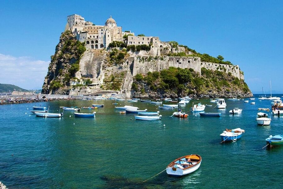 From Naples: Ischia Day Trip with Ferry Tickets and Lunch - Comfort tips for rough water and a full day on foot