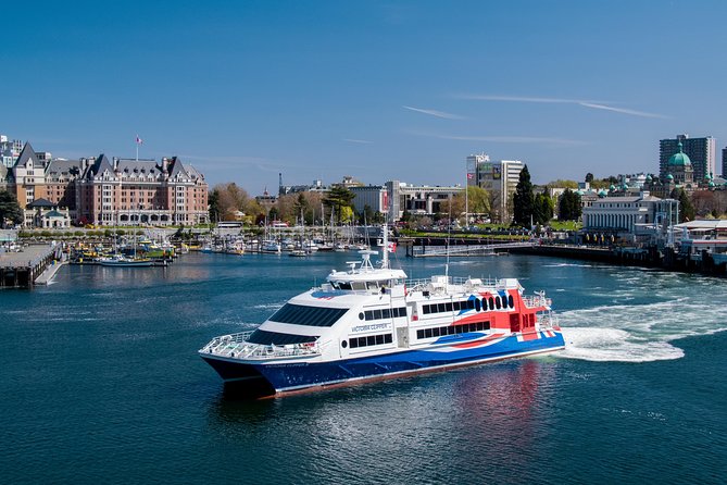 From Seattle: Round Trip by High Speed Ferry to Victoria, BC - Crossing Puget Sound: comfort, deck time, and why the cafe matters