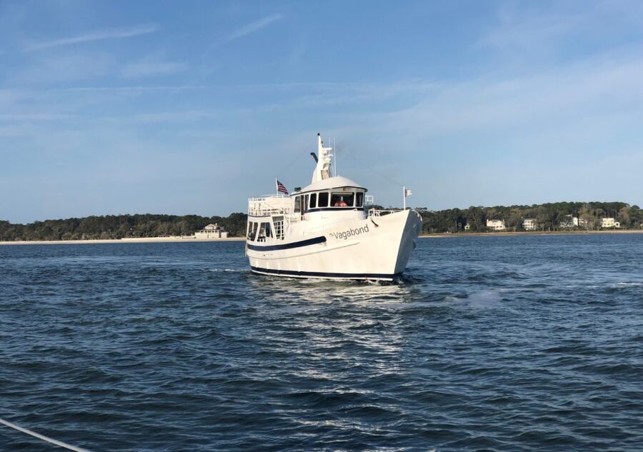Hilton Head Island: Round-Trip Daufuskie Island Ferry - The Ferry Ride: Captain Commentary, Dolphin Chances, and Clear Audio