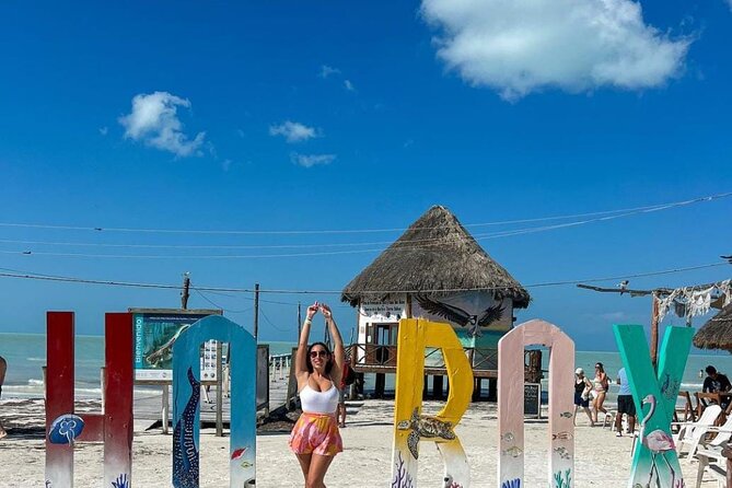 Holbox Island Tour Golf Cart Ferry with Lunch and Transportation - Stop 2: Punta Mosquito Virgin Beach and Flamingo Season Logic