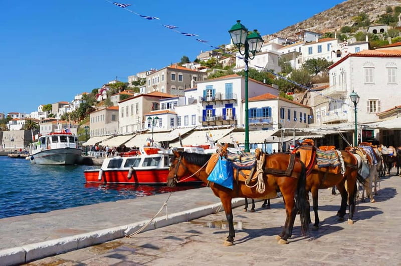Hydra Island Trip from Athens with Ferry Tickets Included - First Look At Hydra Town: No Cars, Donkeys, And Stone Mansions