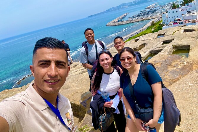 Luxury day in Tangier from Tarifa including ferry & camel ride …. - Place de France, Route California views, and the Mohammed V Mosque