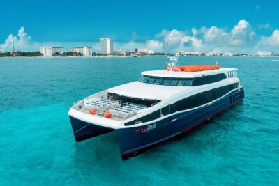 Luxury FERRY Xcaret: From Cancun to Isla Mujeres - The Ride Itself: Air-Conditioned Comfort Plus Wi‑Fi