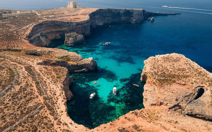 Malta: Roundtrip Ferry to Comino Blue Lagoon w/Gozo Option - Blue Lagoon Time: Using the included shore pass wisely