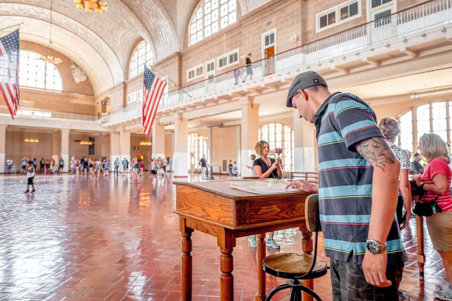 New York City: Statue of Liberty & Ellis Island with Ferry - Liberty Island: Lady Liberty Museum, Original Torch, and Audio Guide