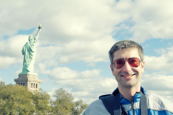 NYC Statue of Liberty Ferry and Transfer - SeaGlass Carousel: a quick, fun pause in the middle of history