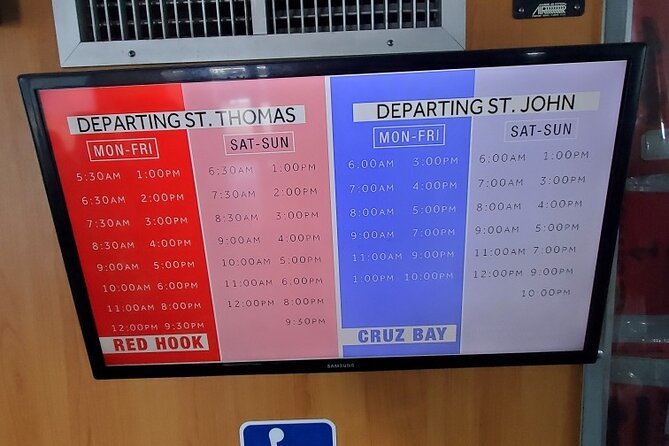 Paradise Taxi & Tours USVI- St. Thomas - Airport Transfer to Red Hook Ferry - The one watch-out: rare but real service hiccups