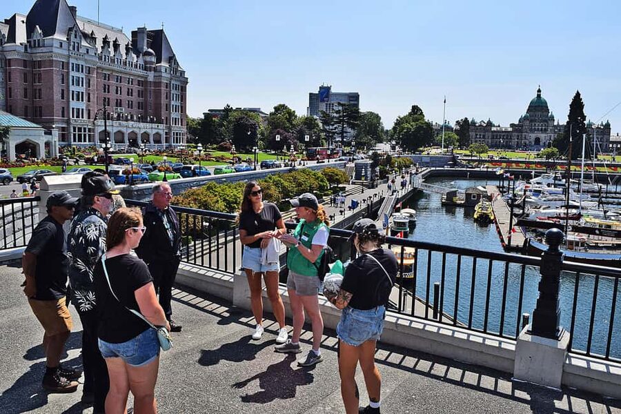 Pickle Pub Crawl: Ferry Rides and Appetizers - Songhees Park: a more relaxed waterfront moment
