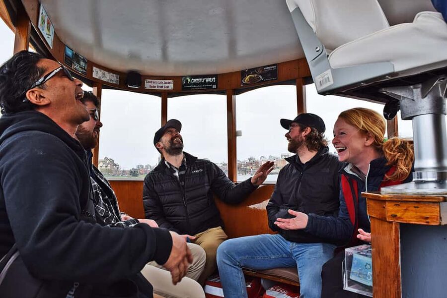 Pickle Pub Crawl: Ferry Rides and Appetizers - Price and value: $52 for guide, ferries, and snacks (with a drink)