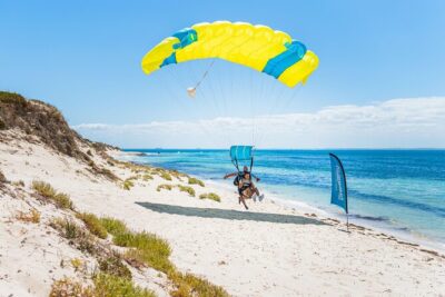 Rottnest Skydive + Fremantle Ferry Package - The jump: free fall up to 66 seconds and a beach landing