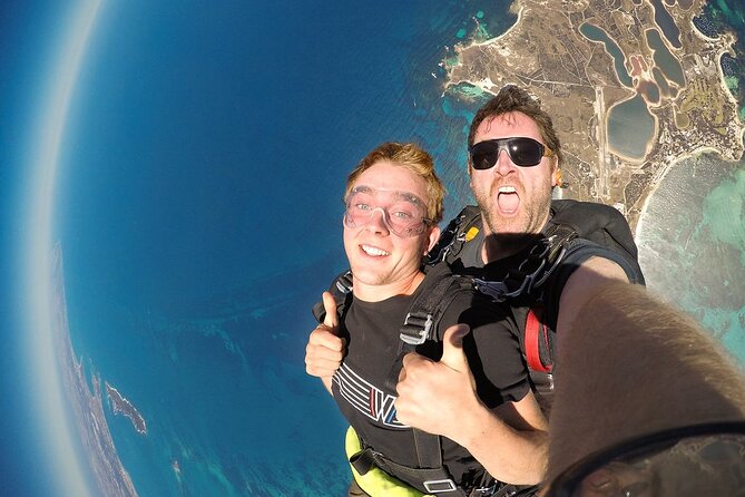 Rottnest Skydive + Perth Barrack St Ferry package - The Tandem Jump Moment: Free Fall Up to 66 Seconds
