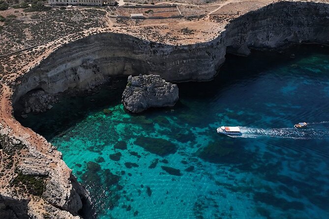 Roundtrip Ferry to Comino Blue Lagoon with Gozo Option - What if the landing isn’t Blue Lagoon? Santa Maria Bay reality check