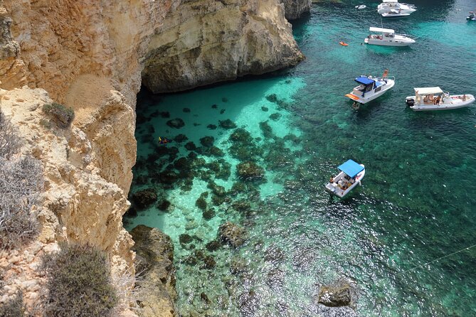 Roundtrip Ferry to Comino Blue Lagoon with Gozo Option - Passing the Comino Sea Caves: the scenic bonus you shouldn’t miss