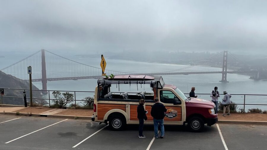 San Francisco: City Highlights Tour with Alcatraz Ferry - Hotel pickup + an open-sided van with Eric’s live commentary