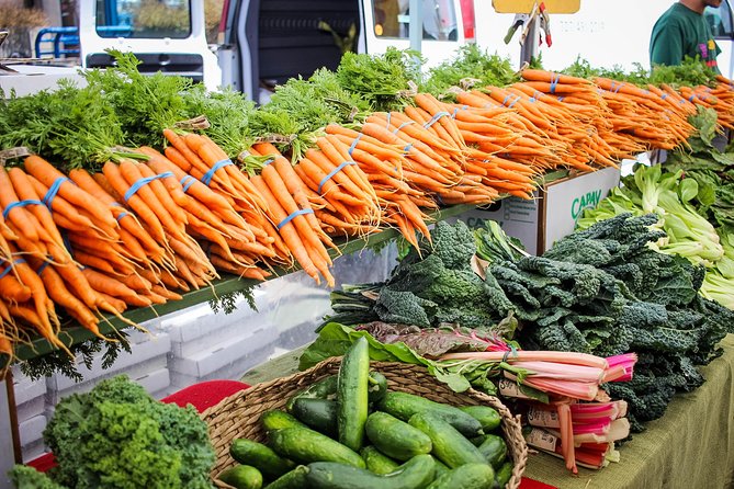 San Francisco Food Tour: Ferry Building and Ferry Plaza Farmers Market - Stop 1 at the Ferry Plaza Farmers Market: farm finds first