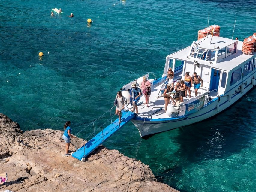 Sant Antoni: Round-Trip Ferry Transfer to Cala Salada Beach - Cala Saladeta: The Smaller Neighbor Beach (And How to Get There)