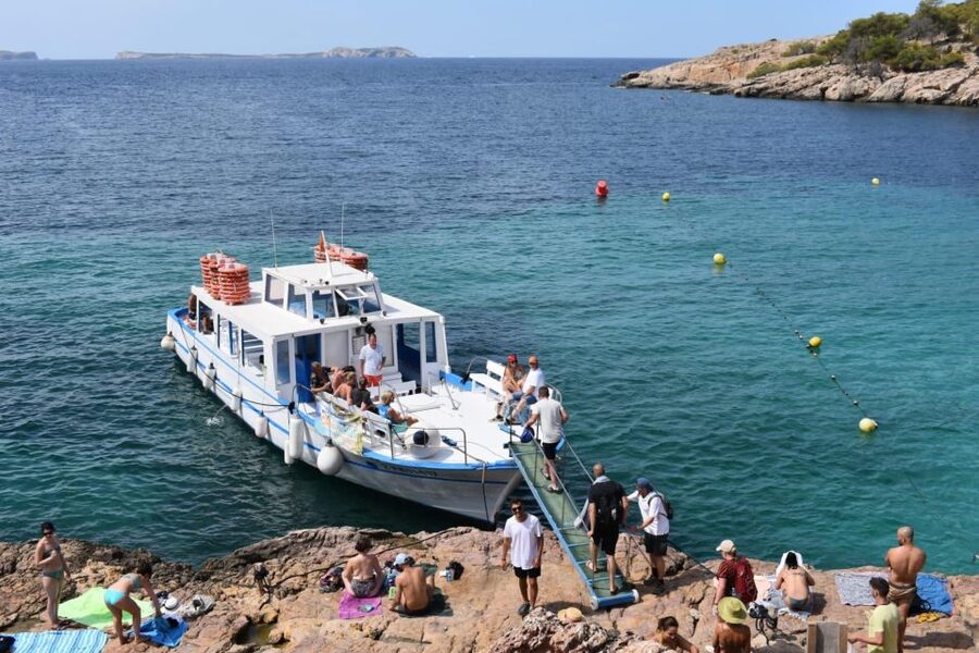 Sant Antoni: Round-Trip Ferry Transfer to Cala Salada Beach - What to Pack: Simple Items That Save the Day