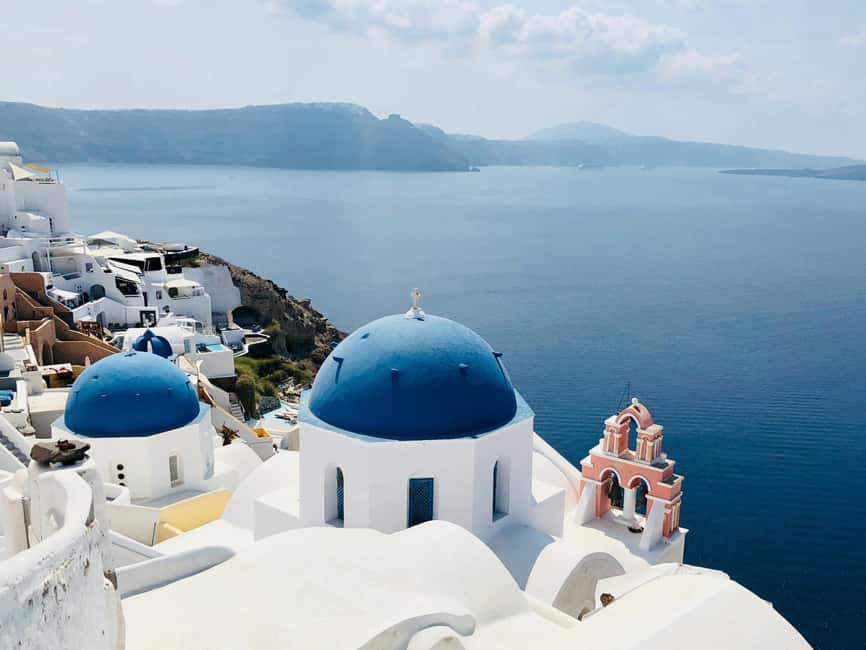 Santorini Guided Day Trip From Crete with Ferry Tickets - Fira: caldera views, cafés, and time that lets you breathe