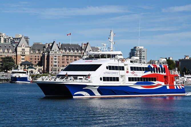 Seattle, WA to Victoria, BC High-Speed Passenger Ferry: ONE-WAY - Seattle to Victoria by high-speed catamaran: the big idea